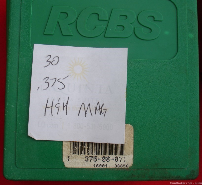 RCBS .375 Holland & Holland Magnum Reloading Dies, Excellent In Box DH-img-6