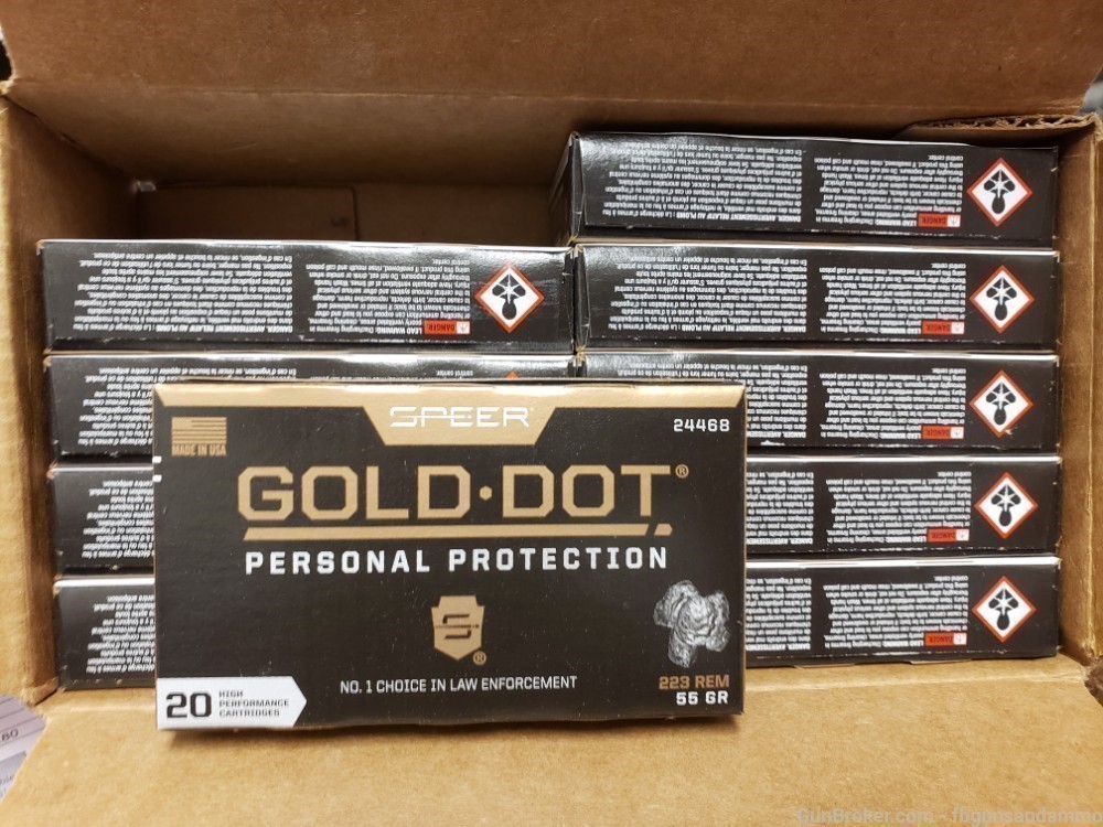 IN STOCK! 200 CCI SPEER GOLD DOT PERSONAL PROTECTION .223 55 SP 55SP 223-img-4