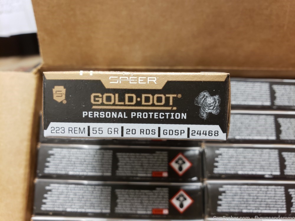 IN STOCK! 200 CCI SPEER GOLD DOT PERSONAL PROTECTION .223 55 SP 55SP 223-img-3