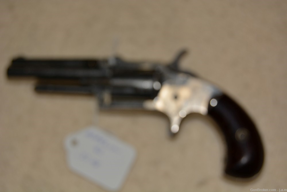  Marlin No.32 Standard 1875 .32 RF Nickel Revolver-img-0