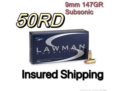 9mm ammo subsonic 9mm