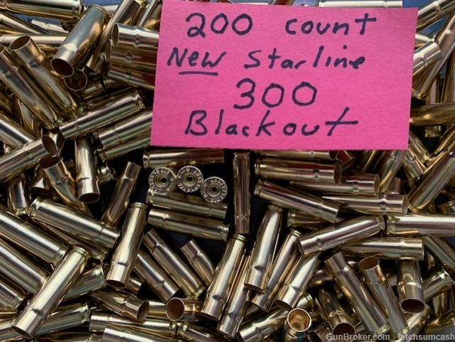 200 Count New Starline 300 Blackout Brass-img-0