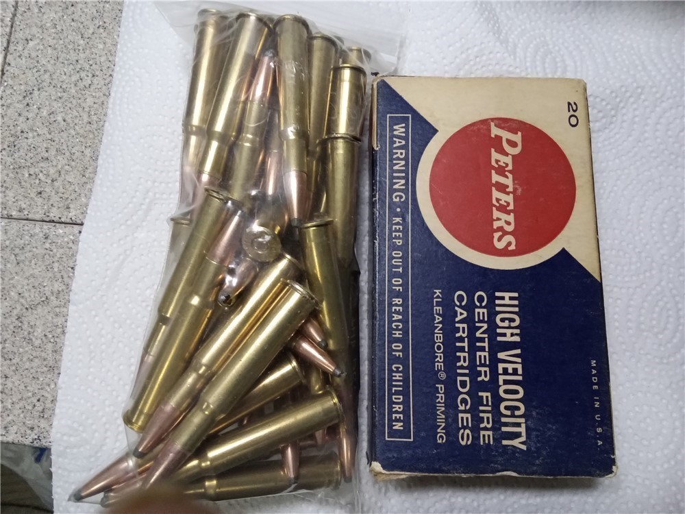 30-40 Krag Soft Point ammo-re-mfg.& 17 RDS  REMINGTON  MUSHROOM, SP AMMO-img-0