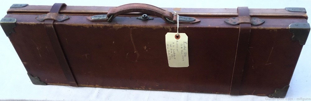 English Purdey leather trunk case.-img-4
