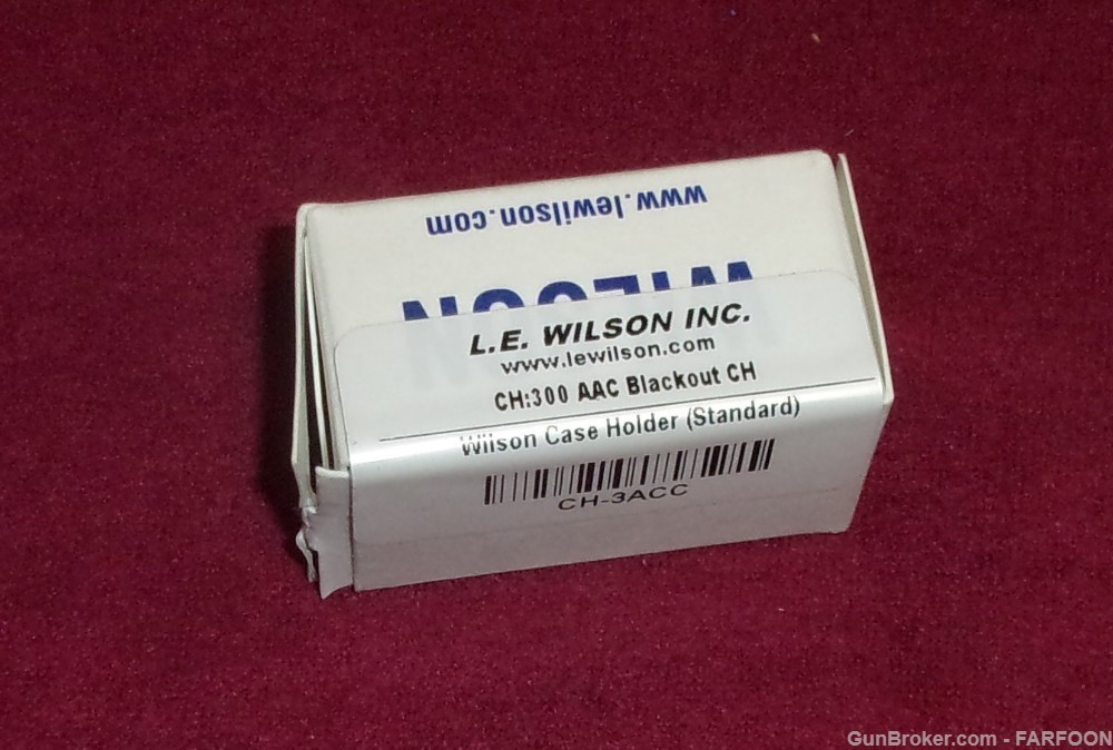 L.E. WILSON INC. CH 300 AAC BLACKOUT CASE HOLDER (NIB)-img-0