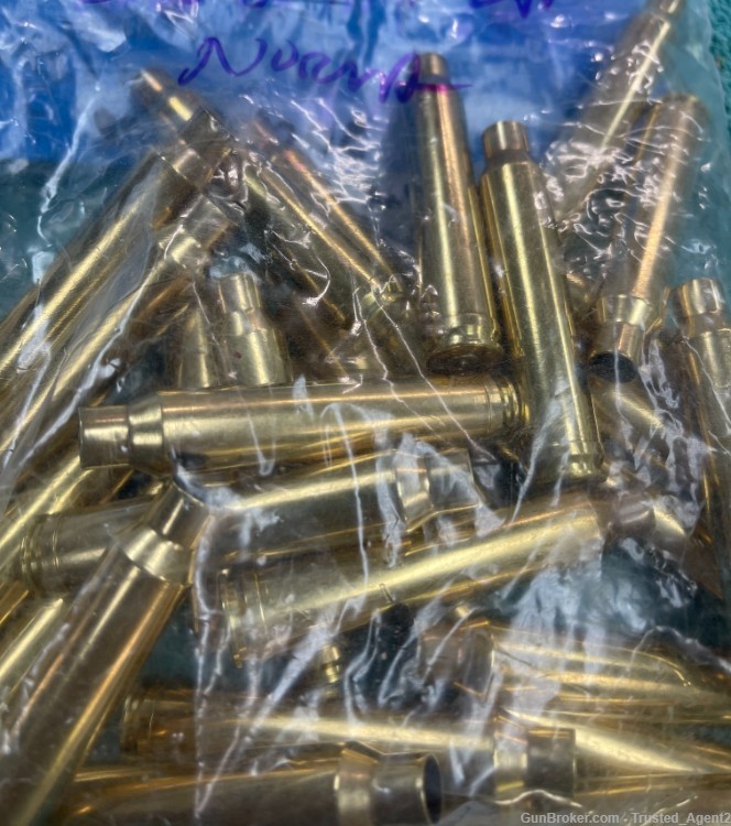 300 WIN MAG BRASS ONCE FIRED 58 PCS NORMA, BHA HEADSTAMP (TS-07)-img-2
