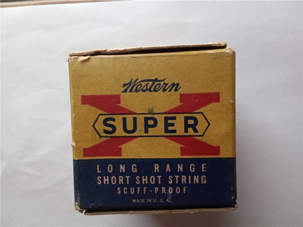 Western Super-X 410 shotgun ammo #6 chilled shot 2 1/2" ammo-full box-img-1