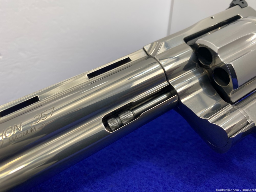 Colt Python .357 Mag 6"-GORGEOUS COLT STAINLESS SNAKE GUN-Incredible Piece-img-15