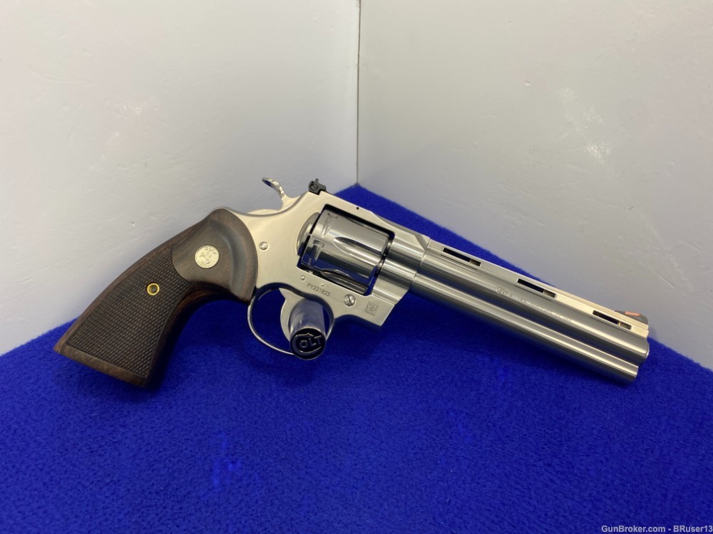 Colt Python .357 Mag 6"-GORGEOUS COLT STAINLESS SNAKE GUN-Incredible Piece-img-21