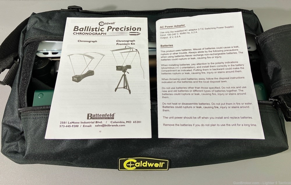 Caldwell Ballistic Precision Chronograph, Premium Kit, Factory NEW-img-1