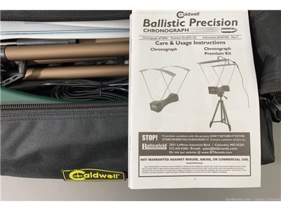 Caldwell Ballistic Precision Chronograph, Premium Kit, Factory NEW