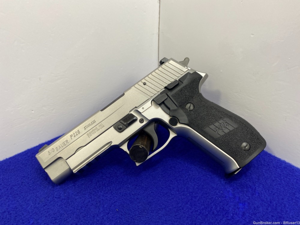 Sig Sauer P226 ST .357 Sig 4.4" *SELDOM SEEN STAINLESS STEEL MODEL* Amazing-img-4