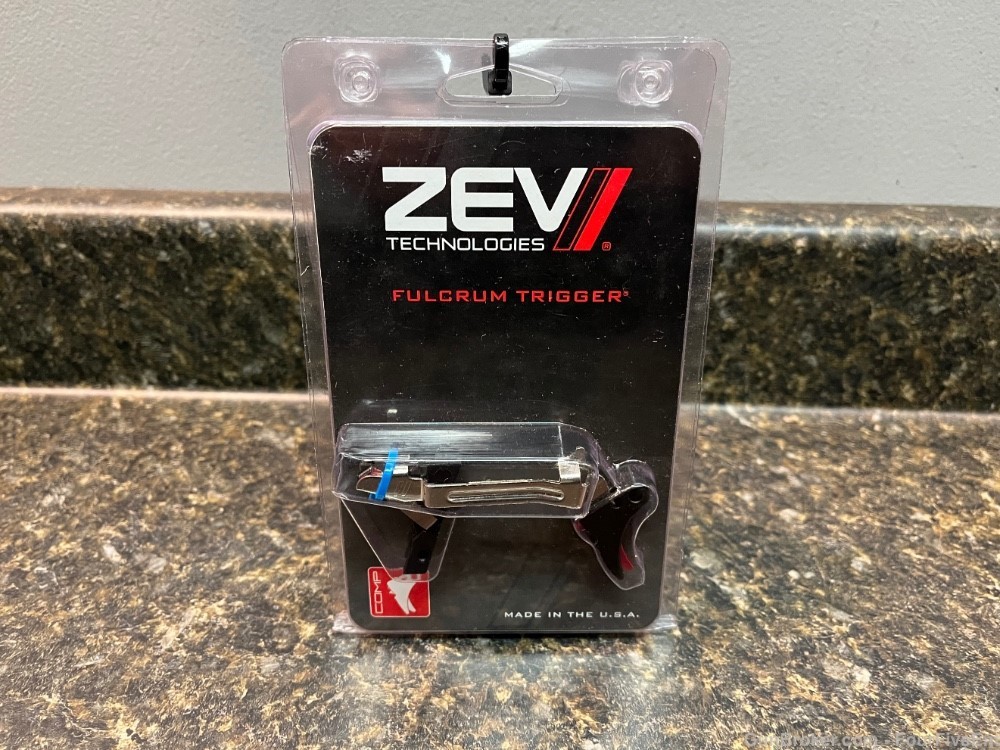 ZEV Tech Fulcrum Adjustable Trigger (FUL-ADJ-DRP-9-B-R) GLOCK 9mm-img-0