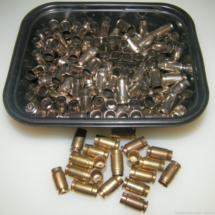 357 SIG Brass - Nickel and Brass - Clean and Decapped - 150+ pc-img-0