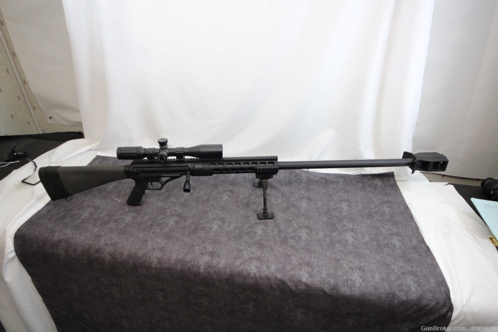 Zel Custom Model Tactilite T1 Rogue SS in 50 BMG on an AR Style Platform-img-0