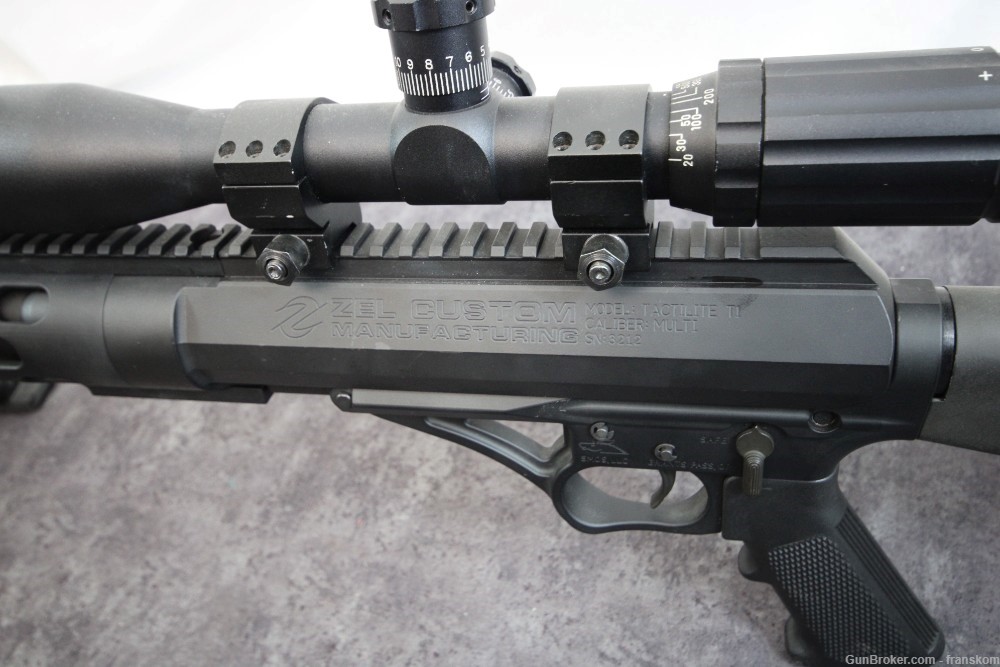 Zel Custom Model Tactilite T1 Rogue SS in 50 BMG on an AR Style Platform-img-12