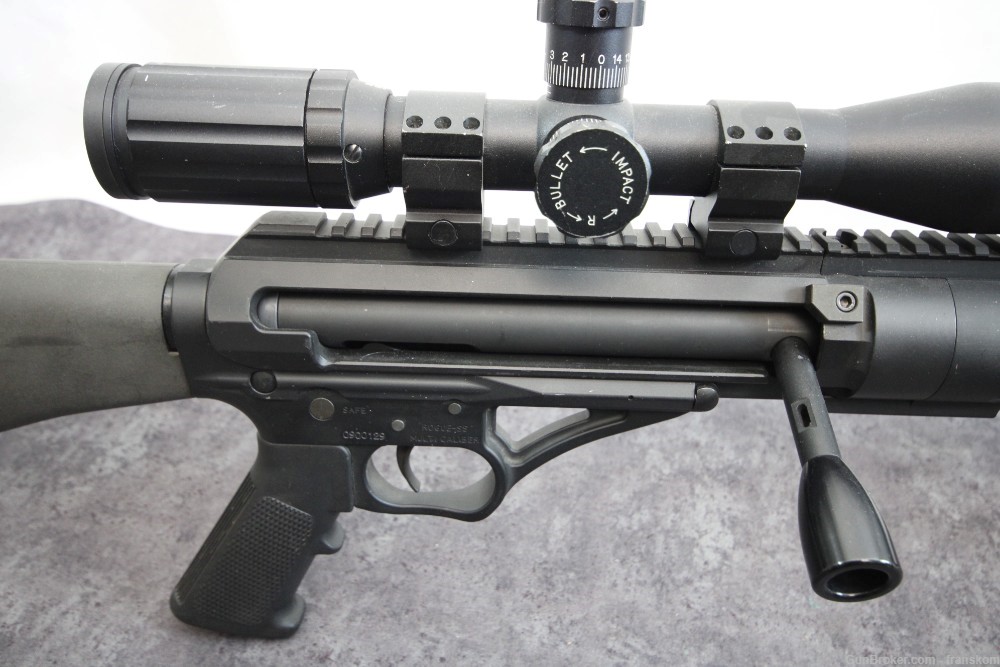 Zel Custom Model Tactilite T1 Rogue SS in 50 BMG on an AR Style Platform-img-1