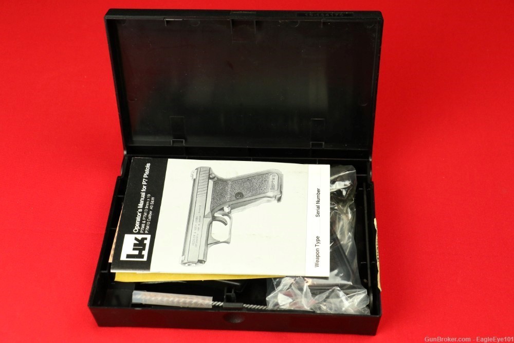 Heckler & Koch P7M8 9mm Squeeze Cocker UNFIRED w/ Original Box Serialized  -img-4