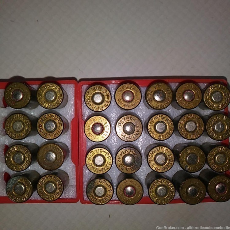 (193) rounds 44-40 Win  factory ammo-img-0