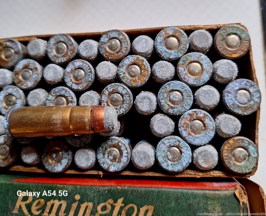 (50) rounds .38 Winchester (.38-40) Remington Kleanbore-img-1