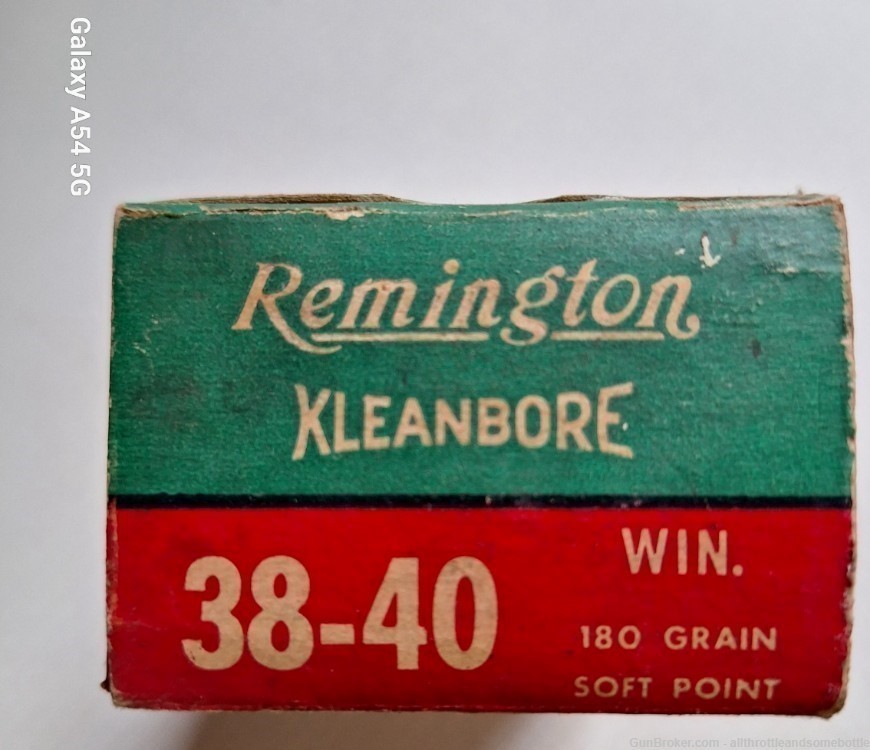(50) rounds .38 Winchester (.38-40) Remington Kleanbore-img-2