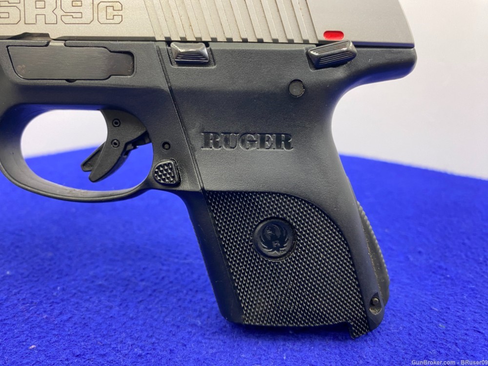 2019 Ruger SR9C 9mm Stainless 3 1/2" *AWESOME LIGHTWEIGHT SEMI-AUTO PISTOL*-img-34