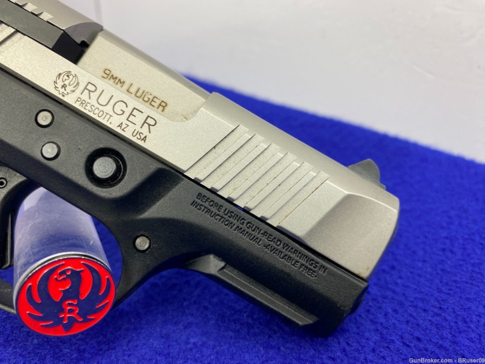 2019 Ruger SR9C 9mm Stainless 3 1/2" *AWESOME LIGHTWEIGHT SEMI-AUTO PISTOL*-img-19
