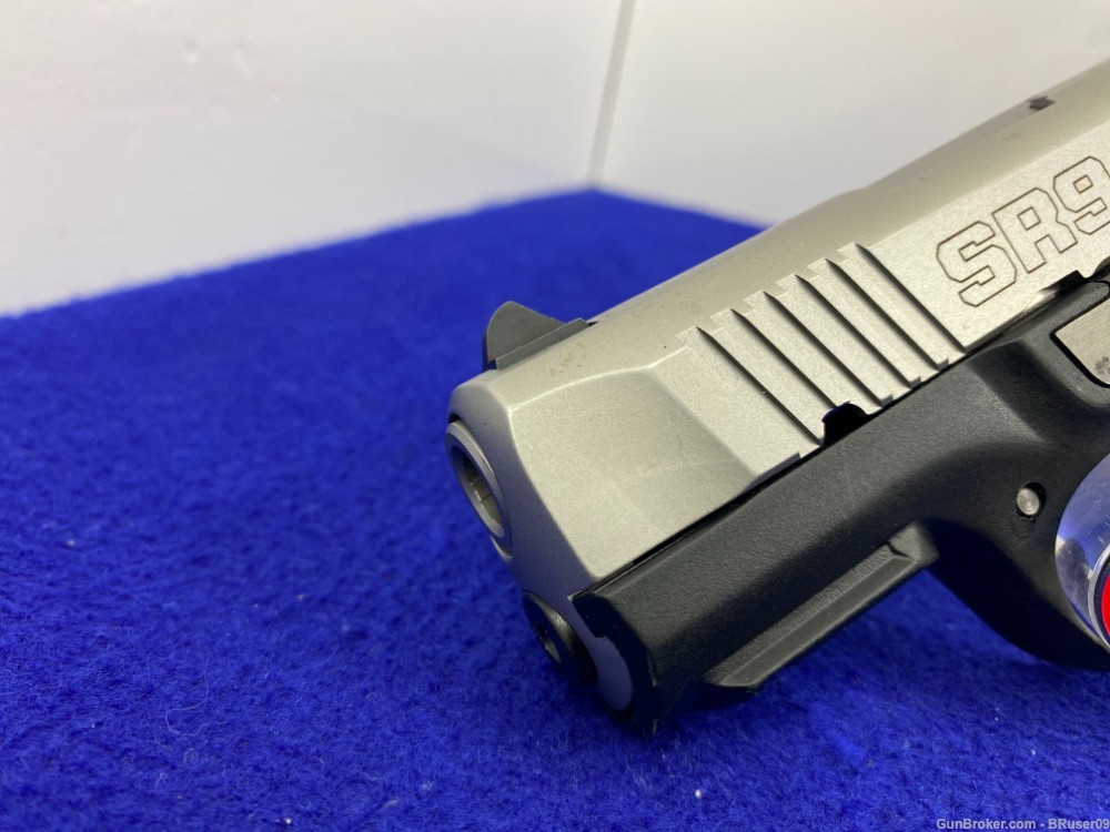 2019 Ruger SR9C 9mm Stainless 3 1/2" *AWESOME LIGHTWEIGHT SEMI-AUTO PISTOL*-img-9
