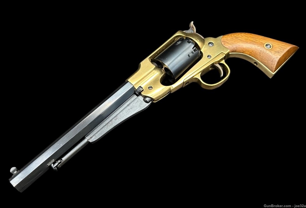 Remington model 1858 .44 Revolver black powder Italy no ffl 44 civil war -img-3