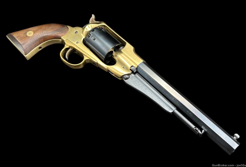 Remington model 1858 .44 Revolver black powder Italy no ffl 44 civil war -img-1