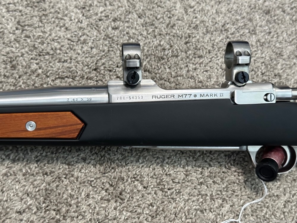 Ruger M77 Mark II 7.62x39 paddle style stock rare 1991 davidsons limited -img-5