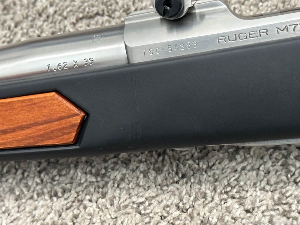 Ruger M77 Mark II 7.62x39 paddle style stock rare 1991 davidsons limited -img-7