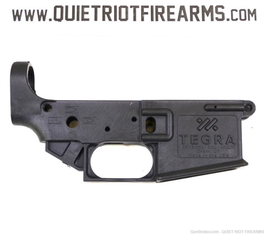 Tegra Arms Carbon Fiber Composite AR-15 Lower, Stripped-img-0