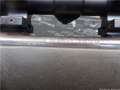 HOWA M1500 7MM-REMINGTON MAGNUM WITH NICCO STIRLING SCOPE PENNY START!