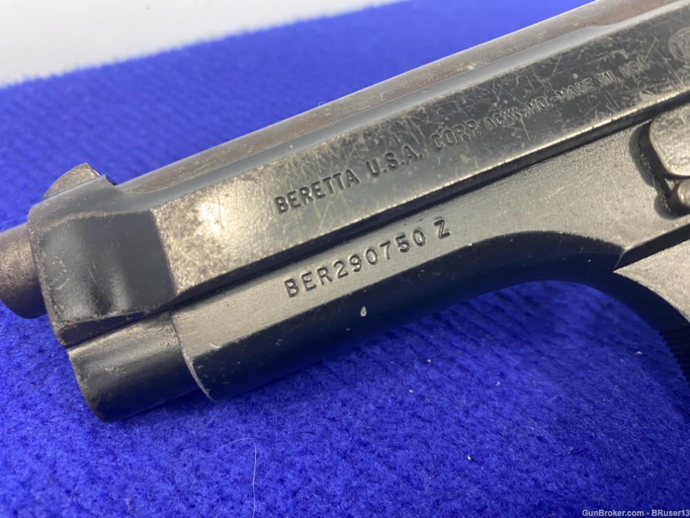 Beretta 92FS 9mm Para Blk 4.9" *VERY POPULAR ITALIAN DESIGNED PISTOL*-img-8