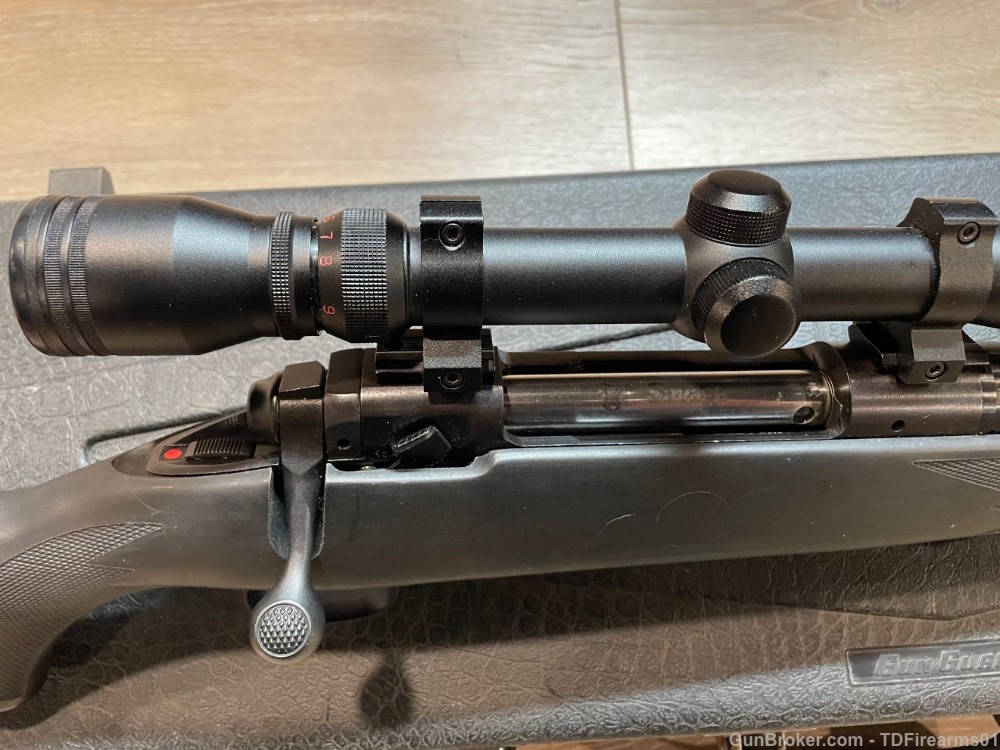 Savage 111 Trophy Hunter .338 win mag w/ simmons scope & hard case-img-7