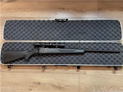 Savage 111 Trophy Hunter .338 win mag w/ simmons scope & hard case