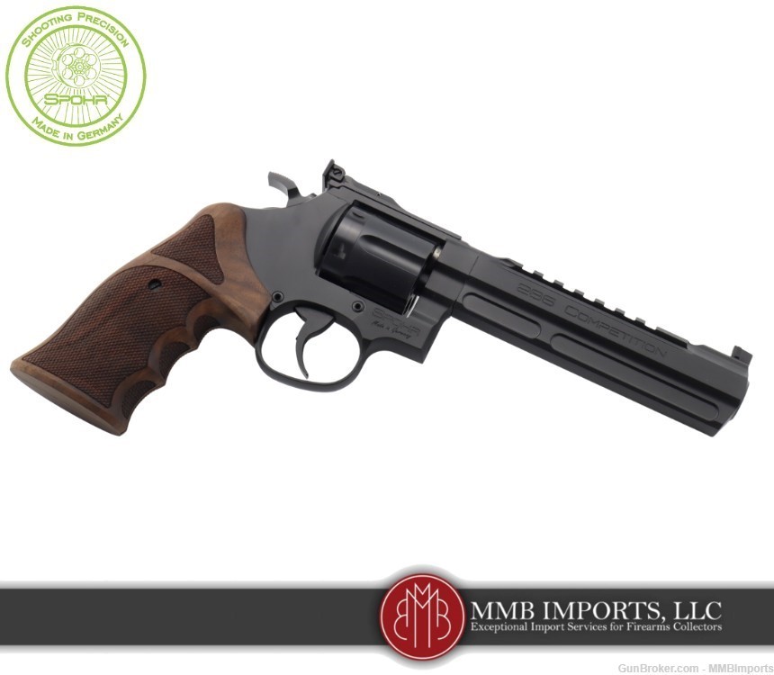 New 2024 Model: Spohr 286 Competition Black .357 Revolver-img-4