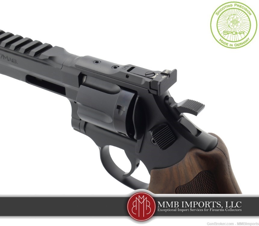 New 2024 Model: Spohr 286 Competition Black .357 Revolver-img-8