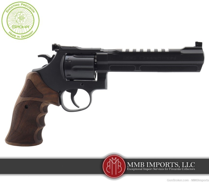 New 2024 Model: Spohr 286 Competition Black .357 Revolver-img-2