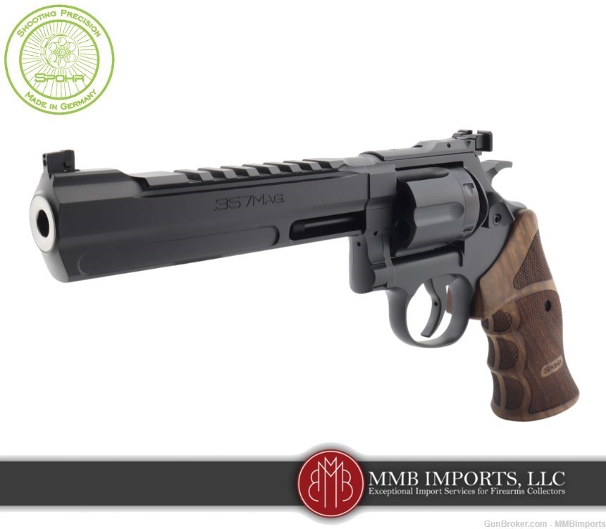 New 2024 Model: Spohr 286 Competition Black .357 Revolver-img-7