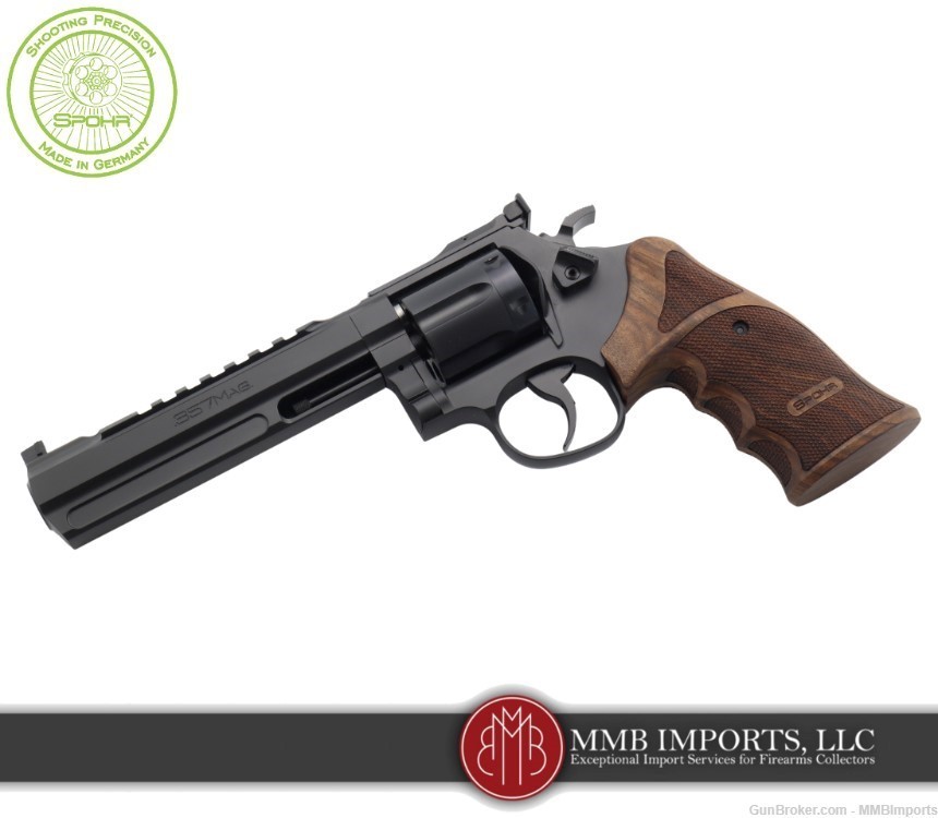 New 2024 Model: Spohr 286 Competition Black .357 Revolver-img-3