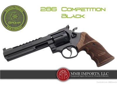 New 2024 Model: Spohr 286 Competition Black .357 Revolver