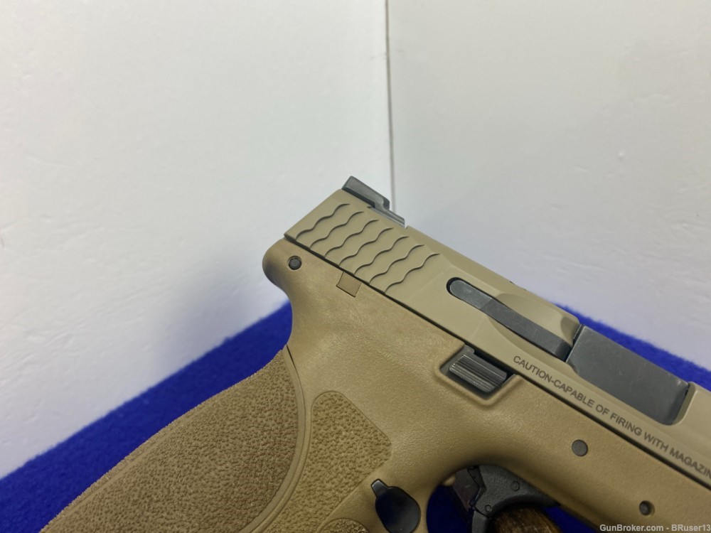 Smith Wesson M&P9 M2.0 9mm/FN Scar 17S 7.62x51 FDE *CUSTOM 2-GUN CASED SET*-img-16