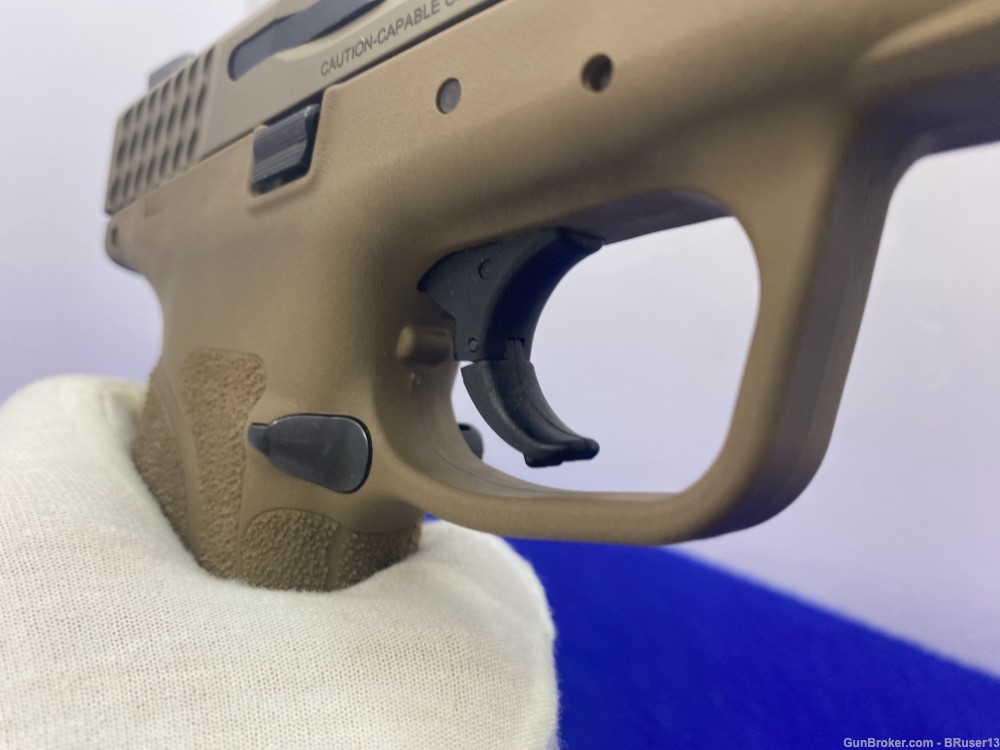 Smith Wesson M&P9 M2.0 9mm/FN Scar 17S 7.62x51 FDE *CUSTOM 2-GUN CASED SET*-img-30