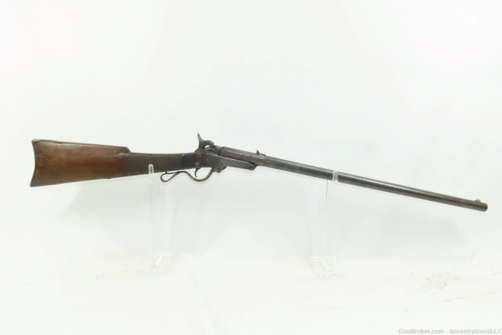 CIVIL WAR Era Antique MAYNARD 2nd Model MASS. ARMS Co. Cavalry SR Carbine  -img-12