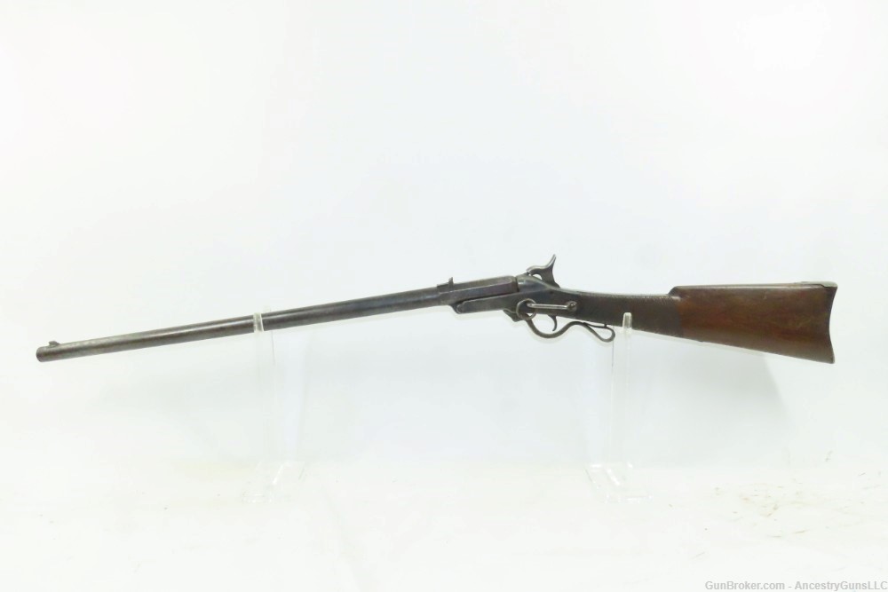 CIVIL WAR Era Antique MAYNARD 2nd Model MASS. ARMS Co. Cavalry SR Carbine  -img-1