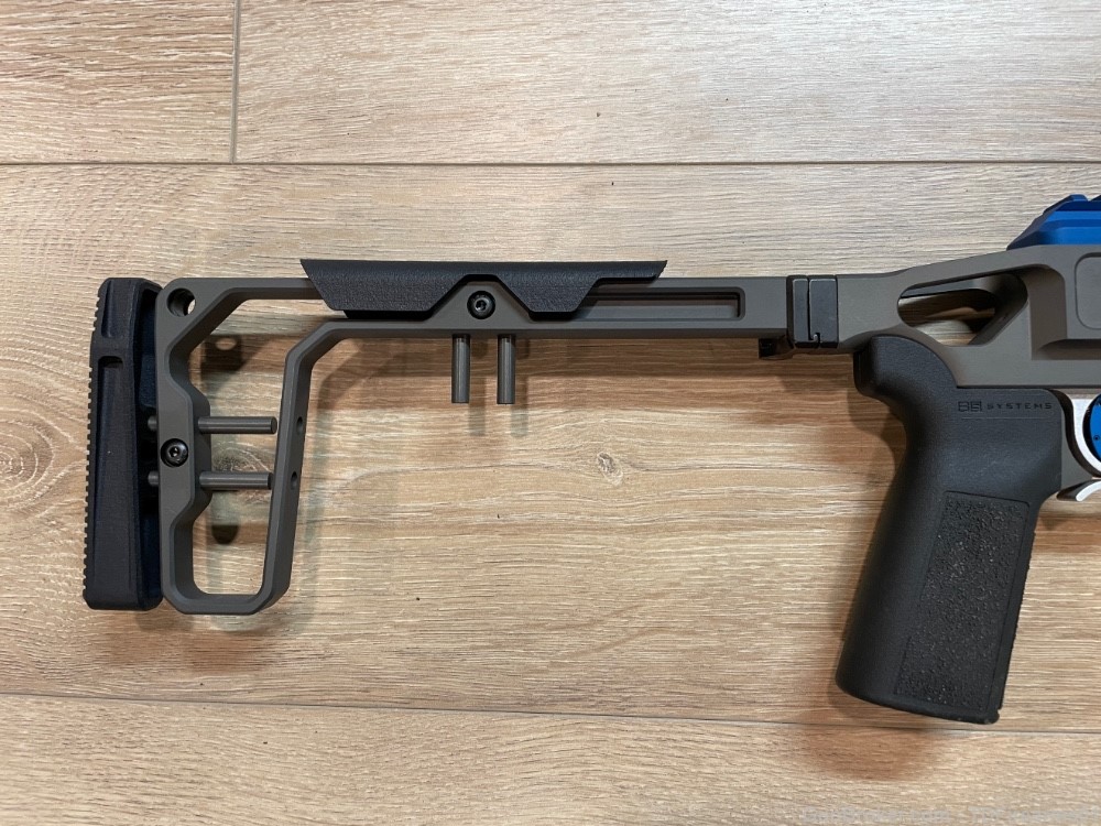 Faxon F-22 .22 lr custom ruger 10/22 style fluted chassis folding -img-2