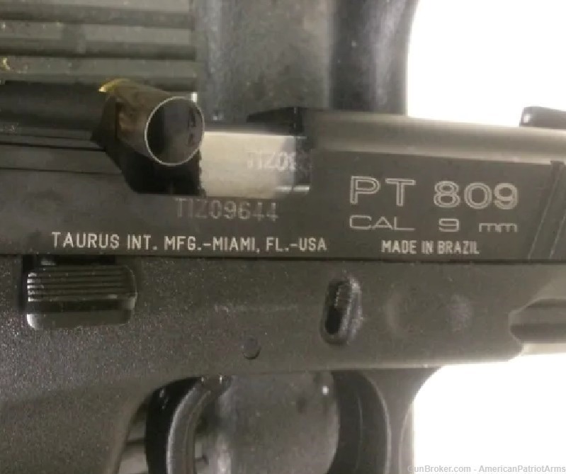 Taurus PT809 9mm Pistol Rare-img-5