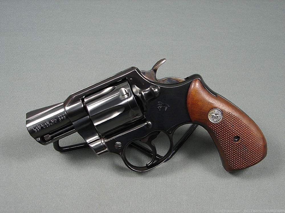 Colt Lawman MKIII 357Mag 2" Revolver w/Orig Factory Box Mfg 1976 NICE-img-1
